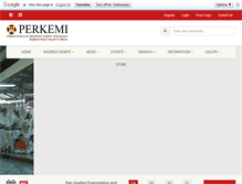 Tablet Screenshot of perkemi.or.id